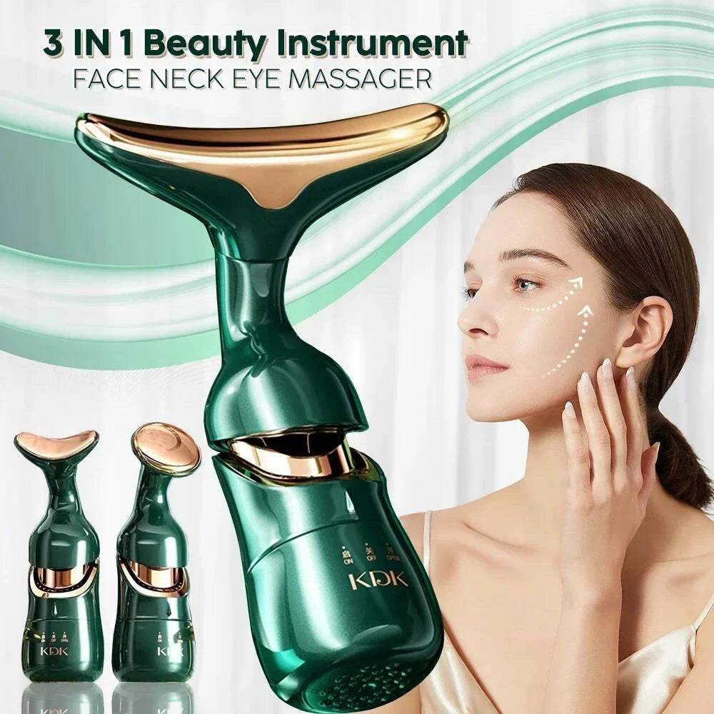 3 In 1 Facial Lifting Massage Device