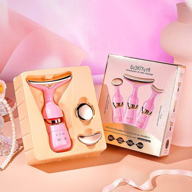 3 In 1 Facial Lifting Massage Device